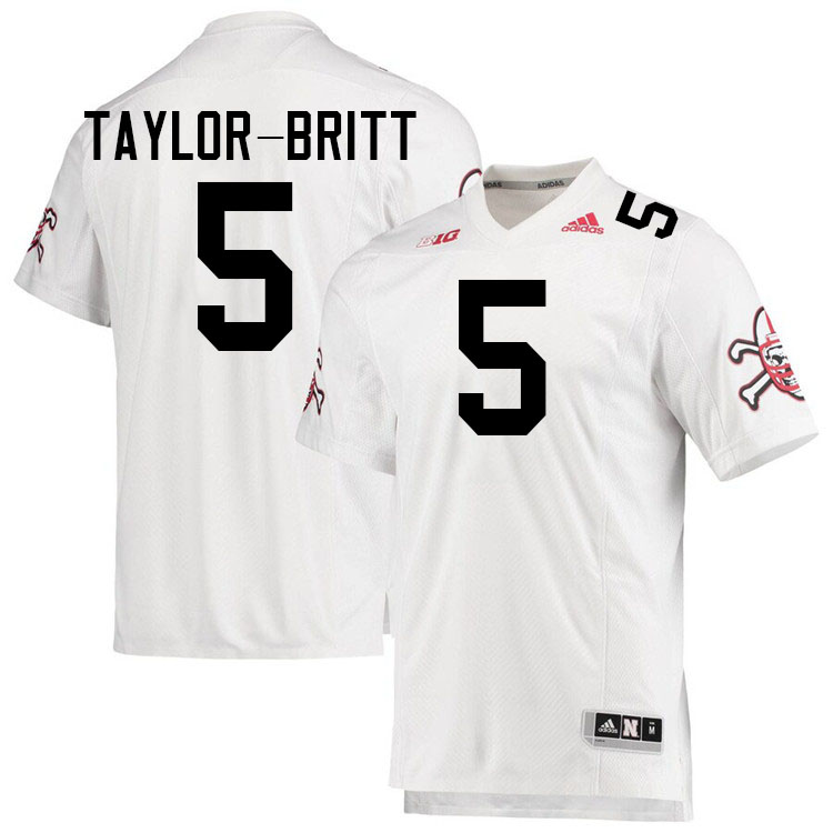 Cam Taylor-Britt Nebraska Jersey,Nebraska Cornhuskers Football Uniforms,Jersey-Blackshirt Away